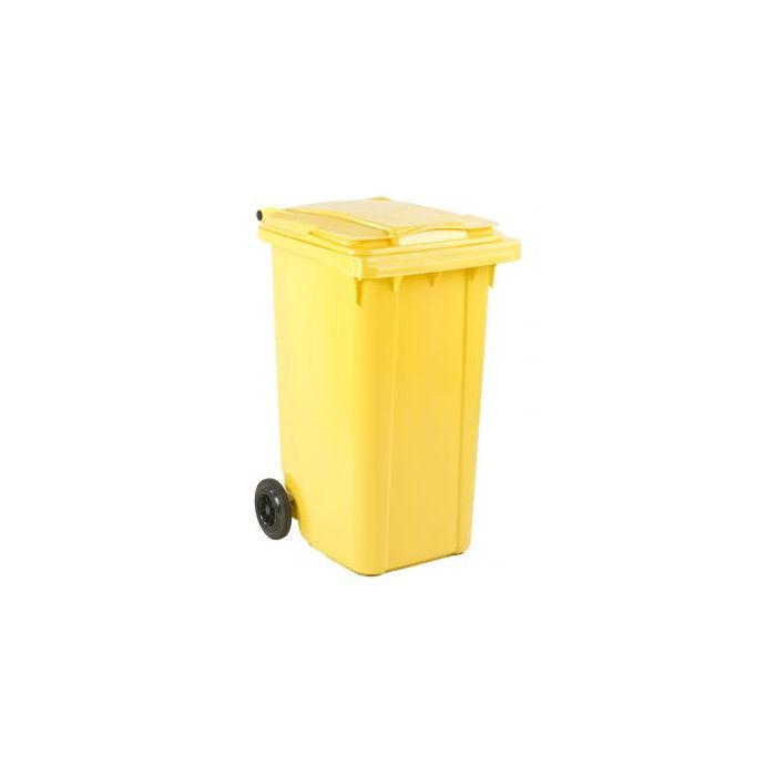 Afvalcontainer 240L Mini container geel 240 liter (VB240000G)
