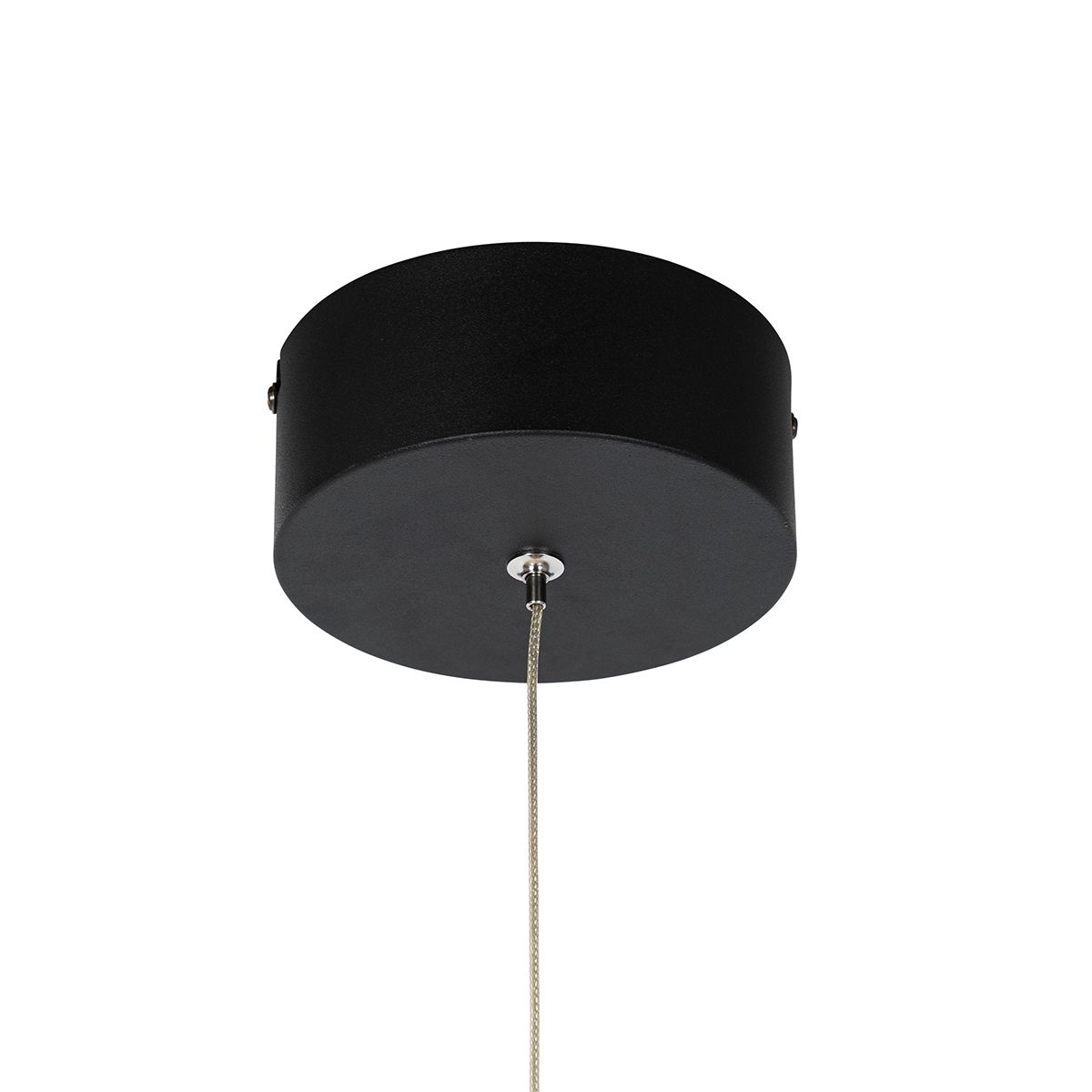 Hanglamp zwart 30 cm incl. LED 3-staps dimbaar - Lyani