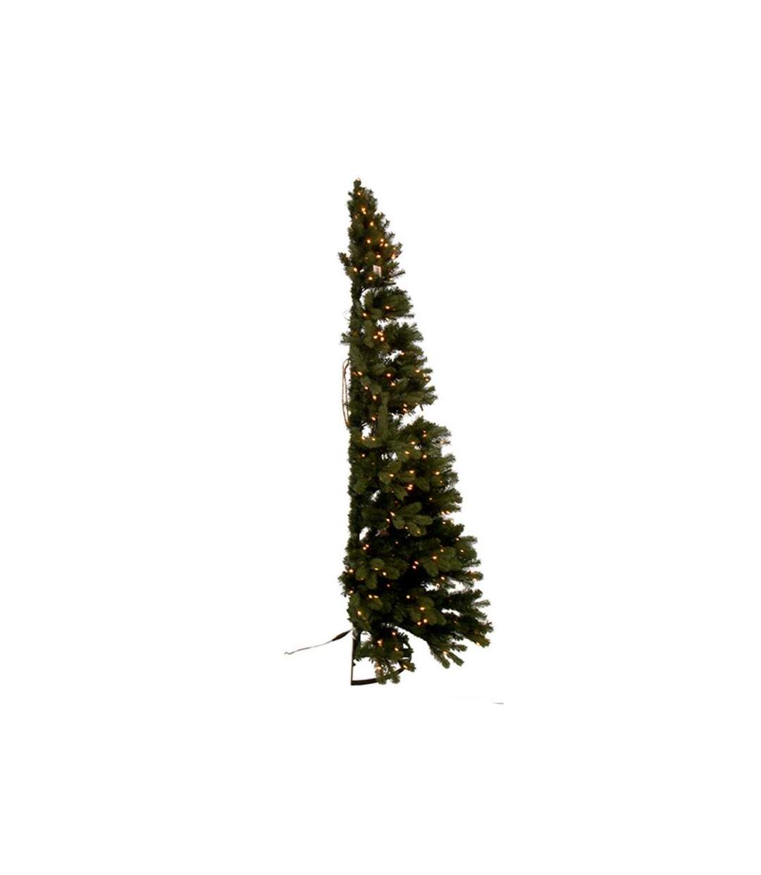 Paris Prix - Sapin De Noël à Led demi Mural 225cm Vert