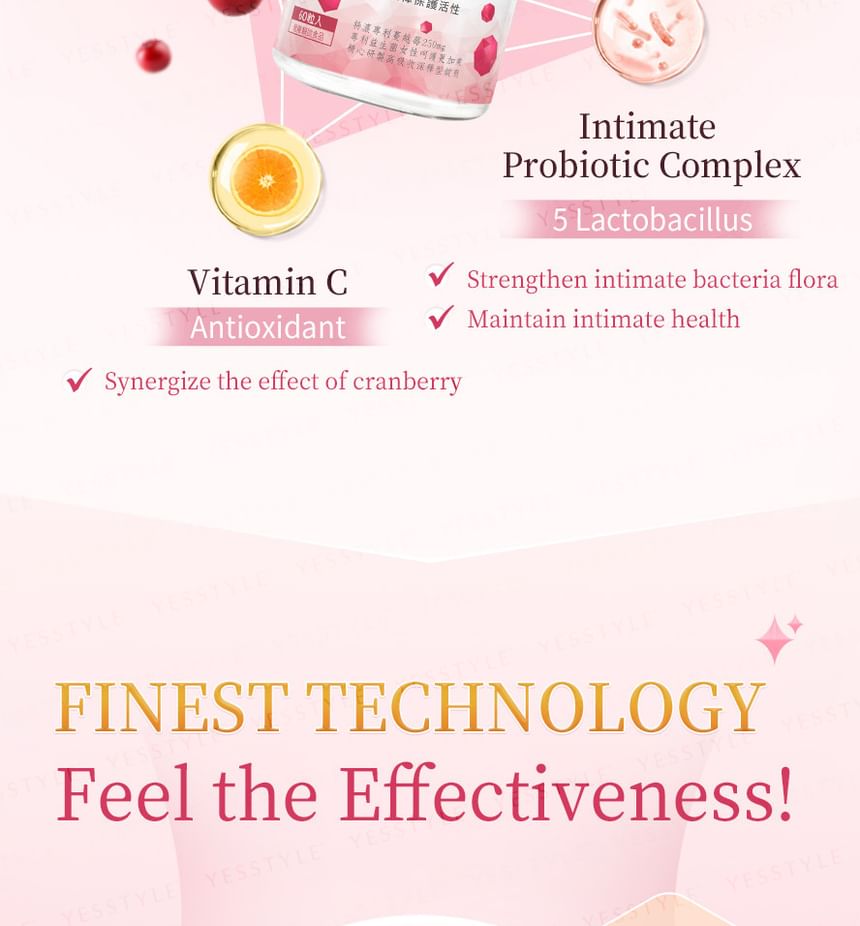 BHK's - Crimson Cranberry Plus Probiotica Tabletten