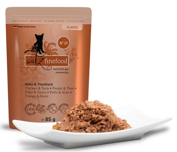 Catz finefood, Nassfutter für Katzen, 16 x 85