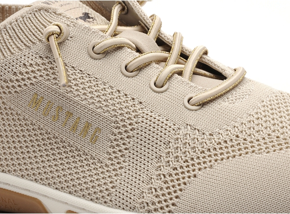 Mustang basses femme 1488303 beige