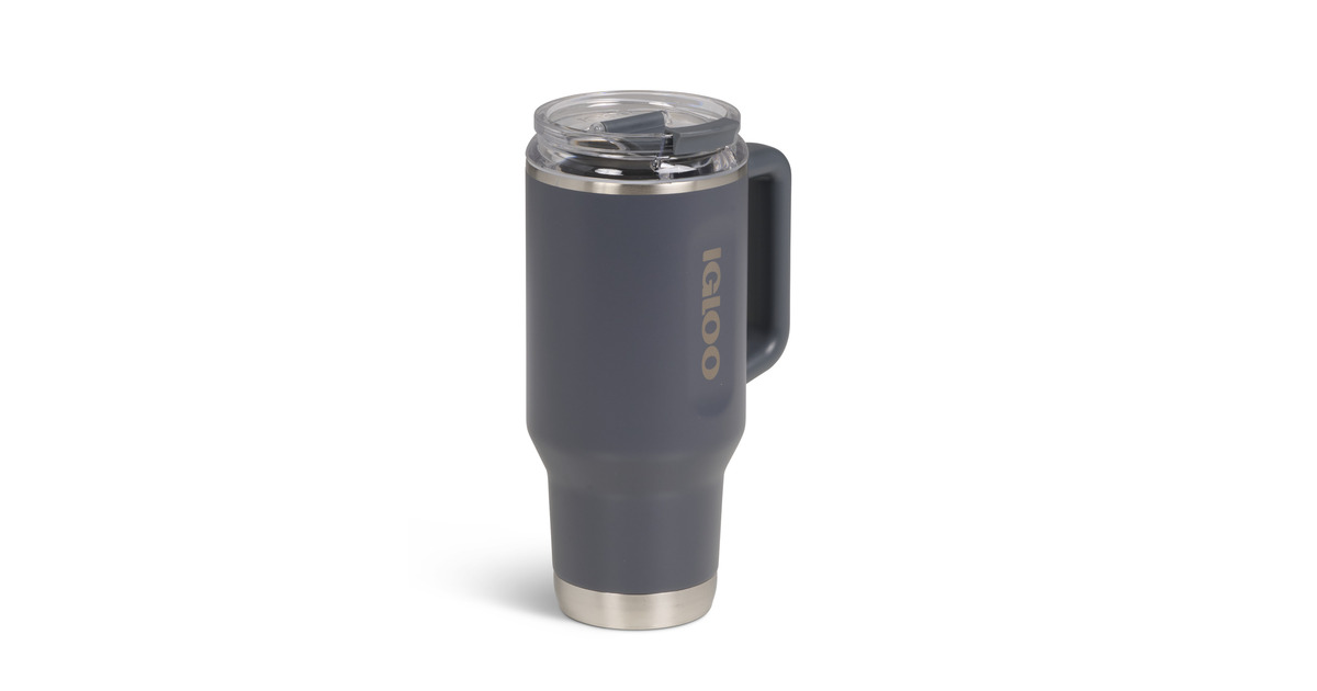 IglooFlip ‘n’ Sip Travel Mug 32 oz, 0,95 liter drinkfles  (Carbon)