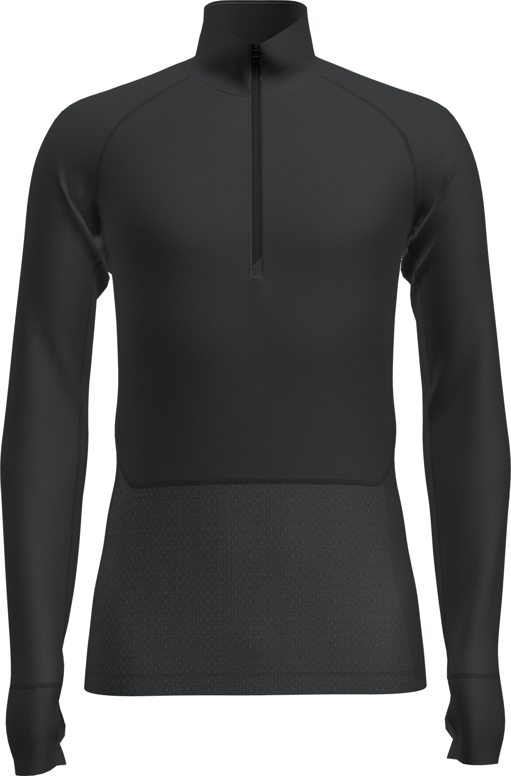 M Merino Blend 125 ZoneKnit LS Half Zip