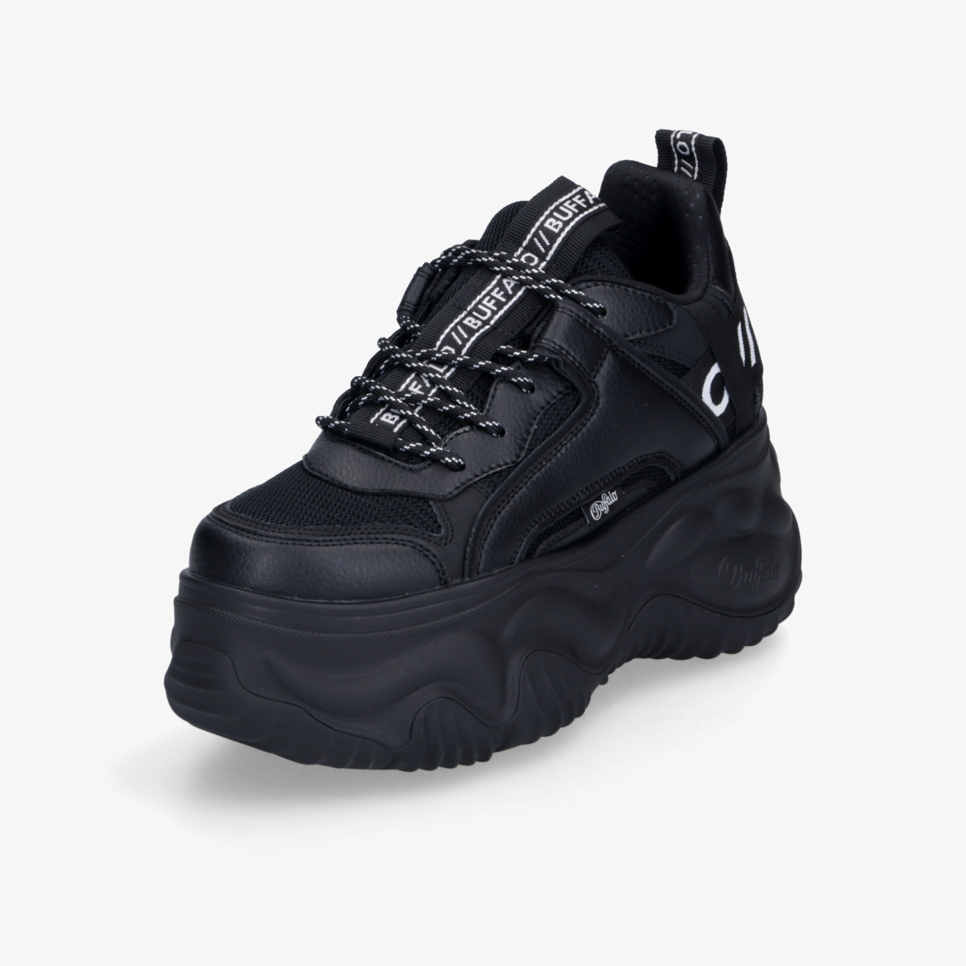 Buffalo Blader Matcha Damen Plateau Sneaker schwarz