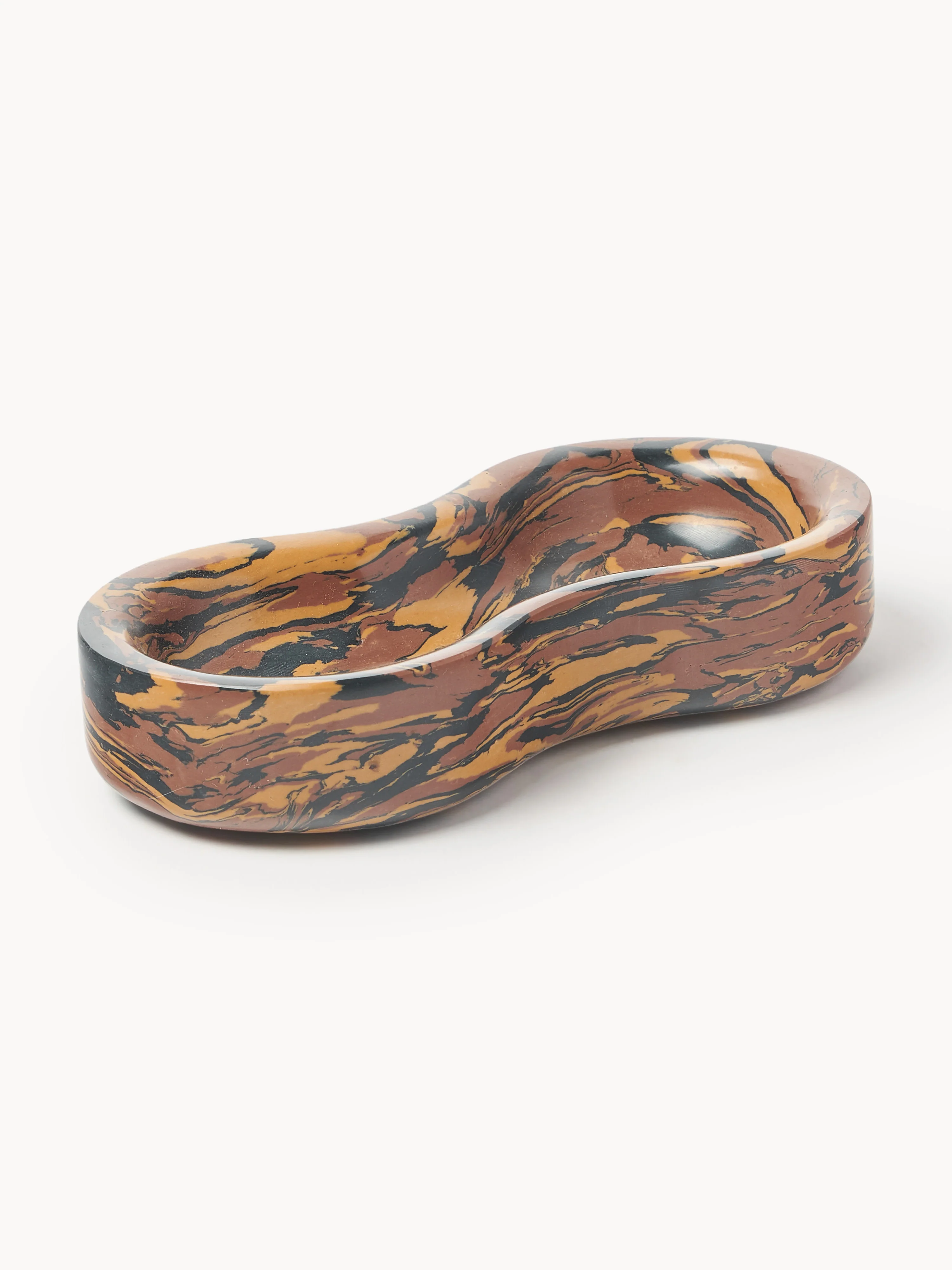 Decoratieve schalen Elara van kunstmarmer, 6-delig