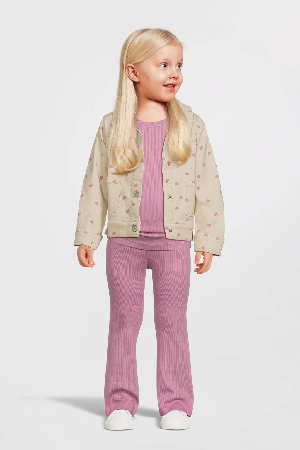NAME IT flared legging NMFNILLA roze