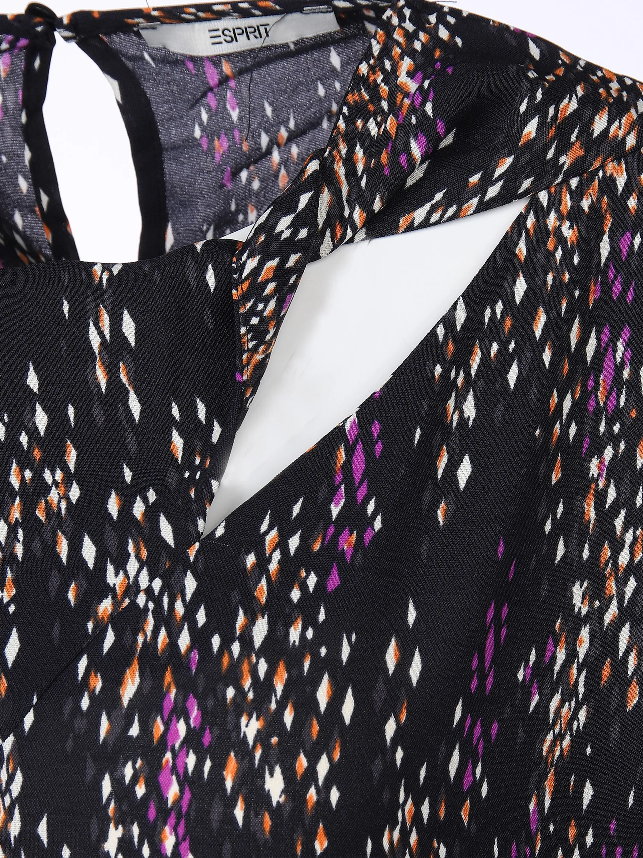 Damen Schlupfbluse mit Alloverprint