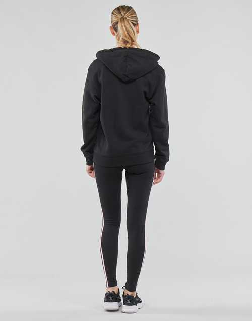 Adidas Sportswear - LIN FT FZ HD - Noir