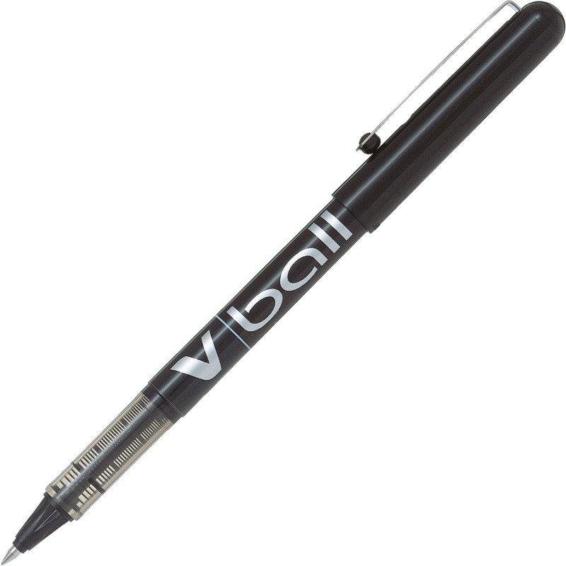 Stylo roller Pilot V-Ball à capuchon pointe 0,5 mm - écriture fine