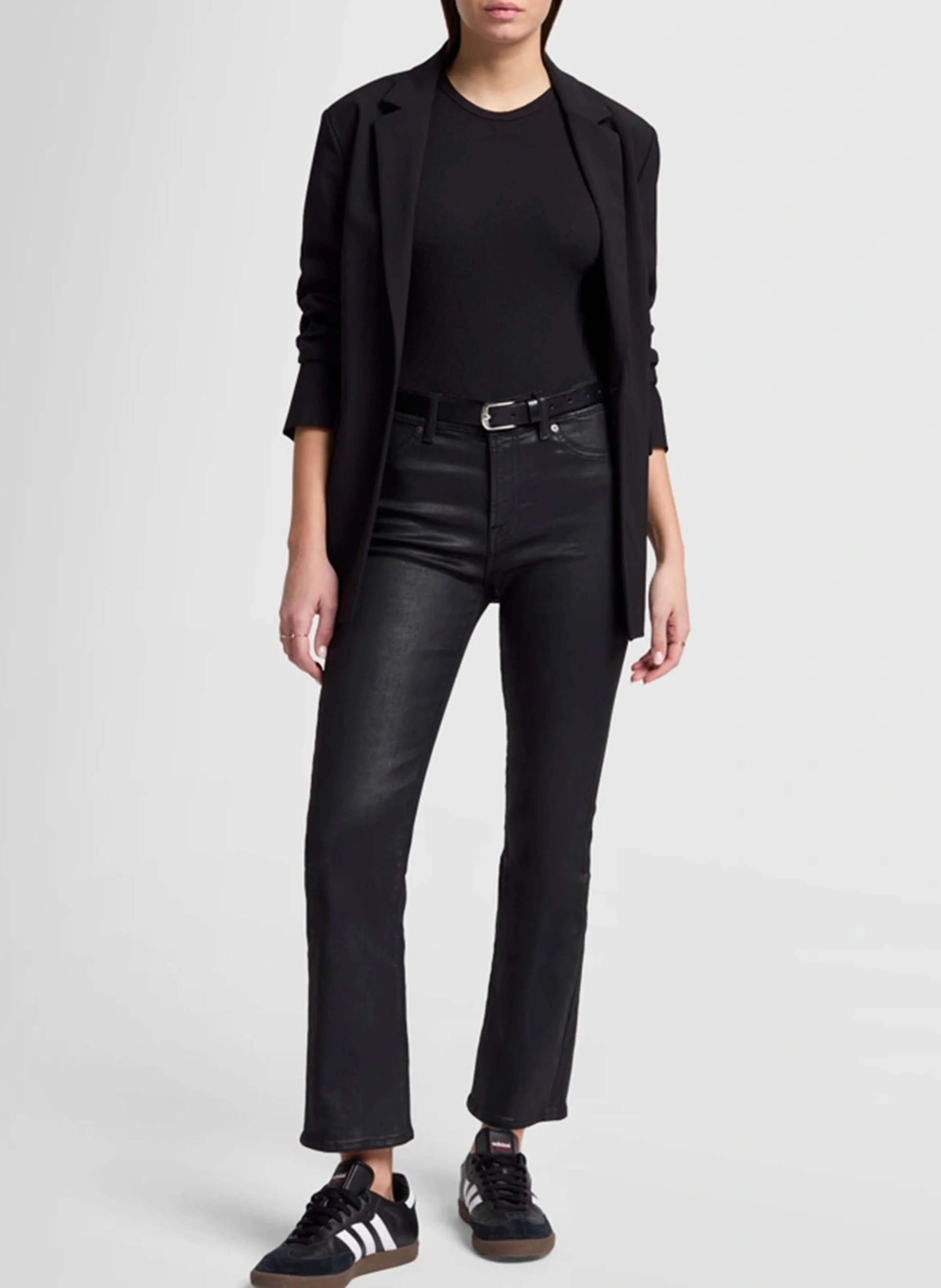 DAISY - Jean slim en coton mélangé | Noir