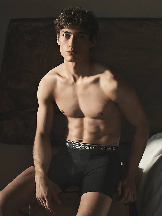 Cuecas Boxer Compridas e Justas - Microelasticidade e Absorção de Calor