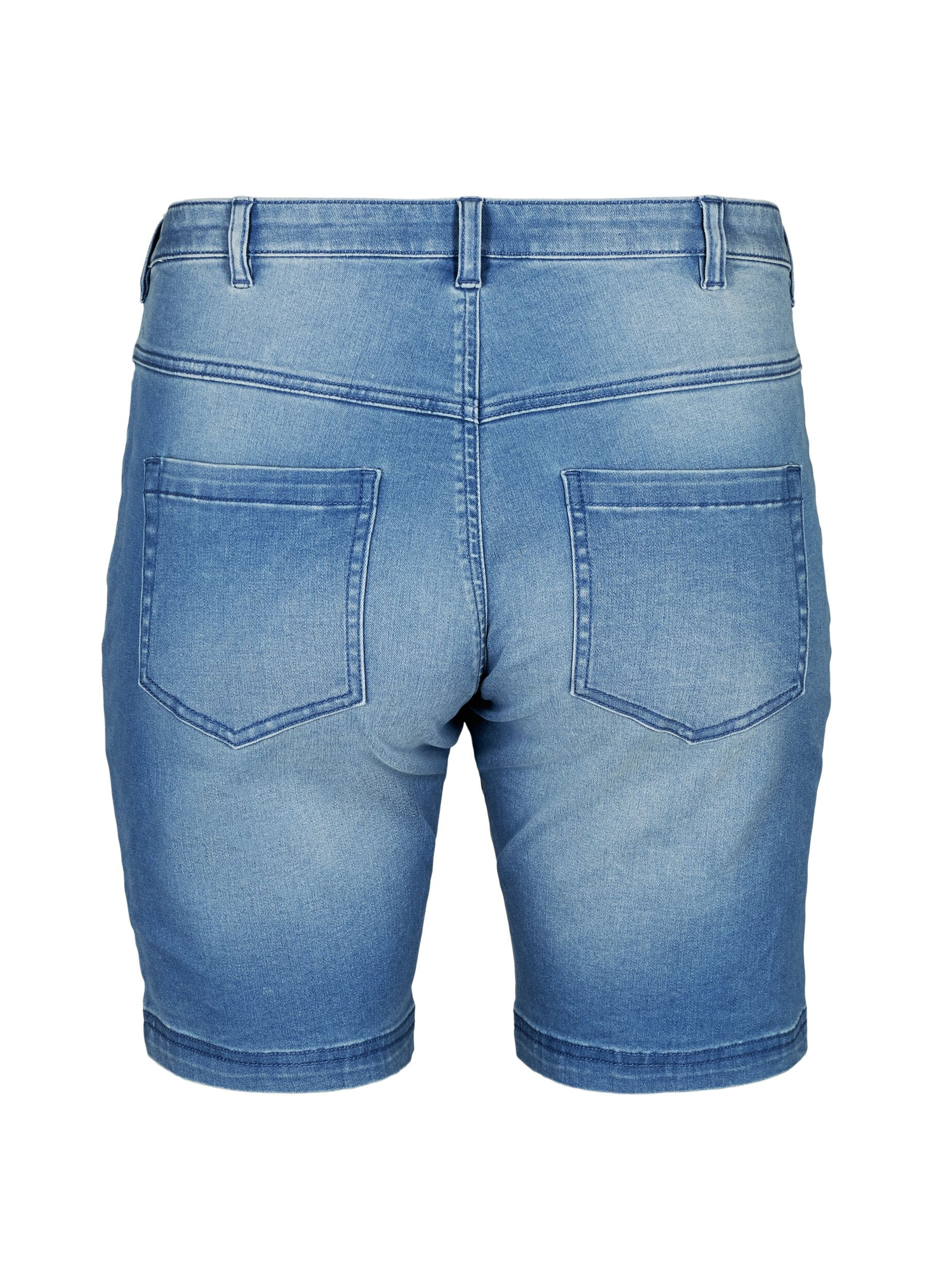 Slim fit Emily shorts med normal talje