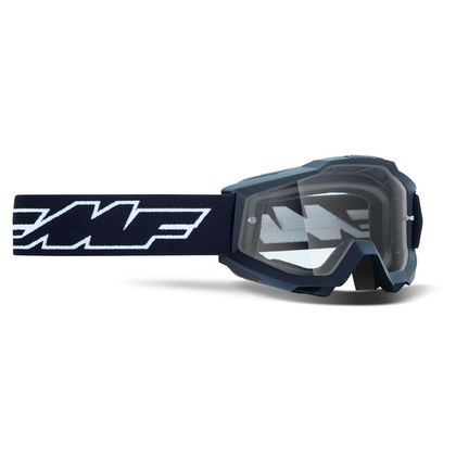 Masque cross FMF VISION POWERBOMB ROCKET BLACK YOUTH - Noir