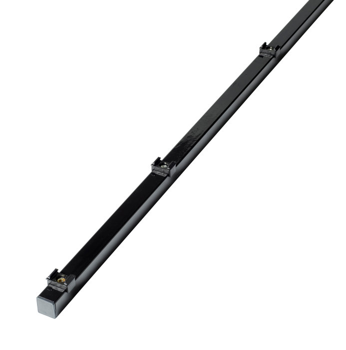 HORTUS stolpe t/panelhegn sort 4 x 4 x 150 cm