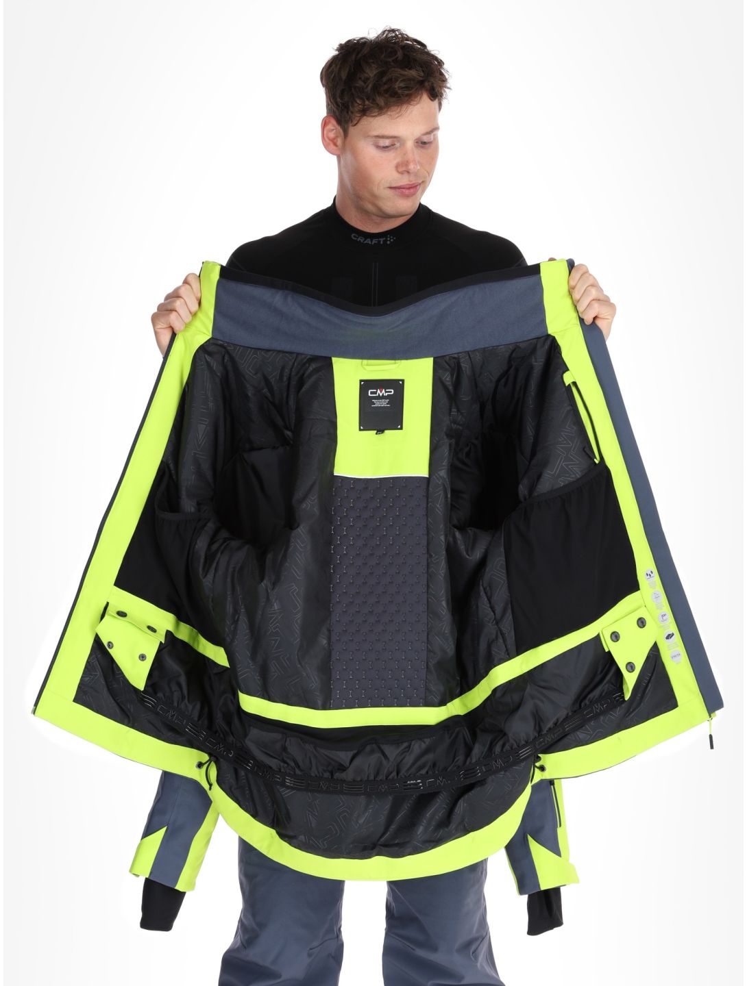 34W4687 ski-jas heren