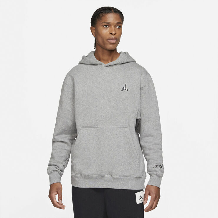 Nike Jordan Essential Fleece Haettetroje Grå