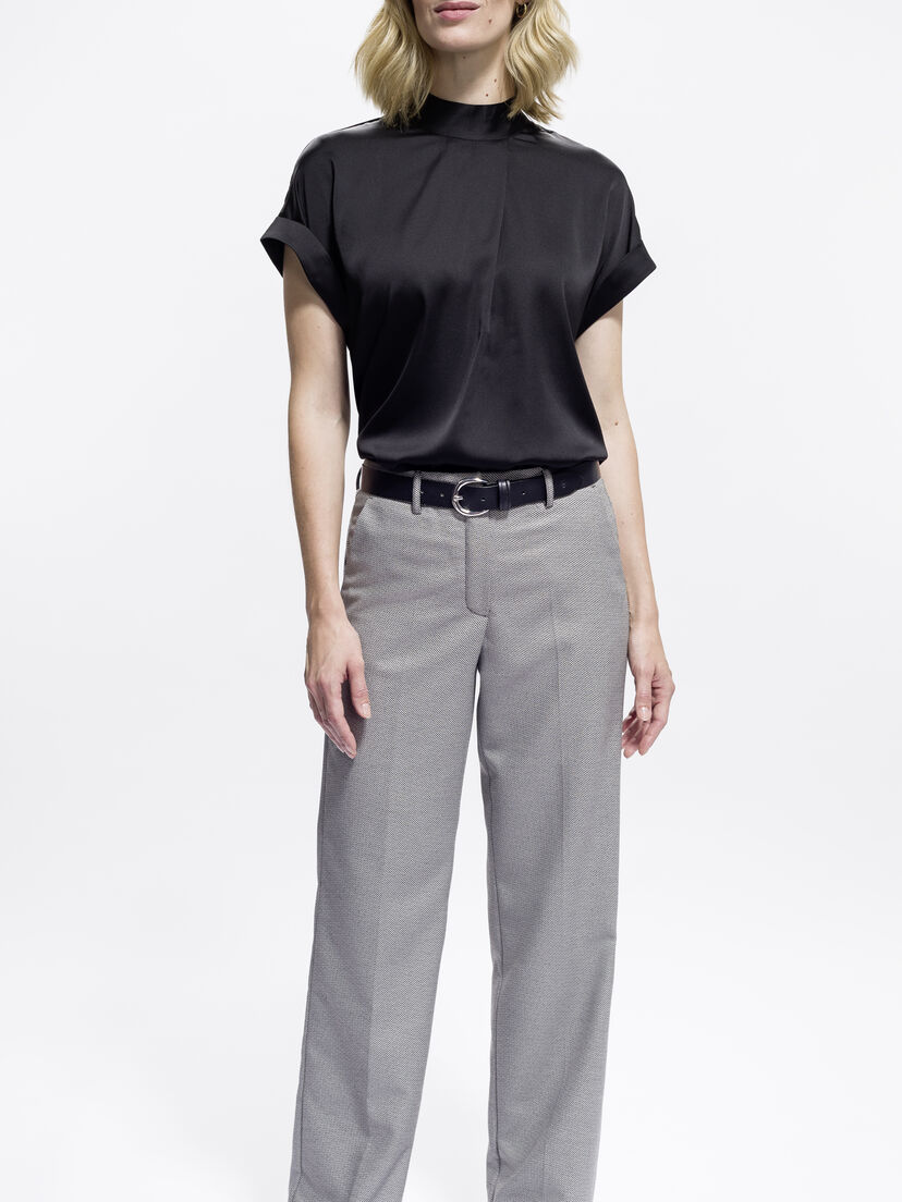 Leren Riem - zwart