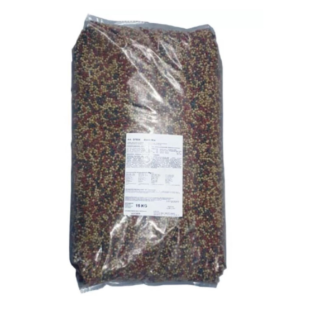 Nourriture poisson mix 6mm 15kg, koi, poisson rouge, ide, shubinkin