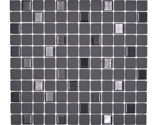 Keramisch mozaïek CU G70 zwart 32,7x30,2 cm