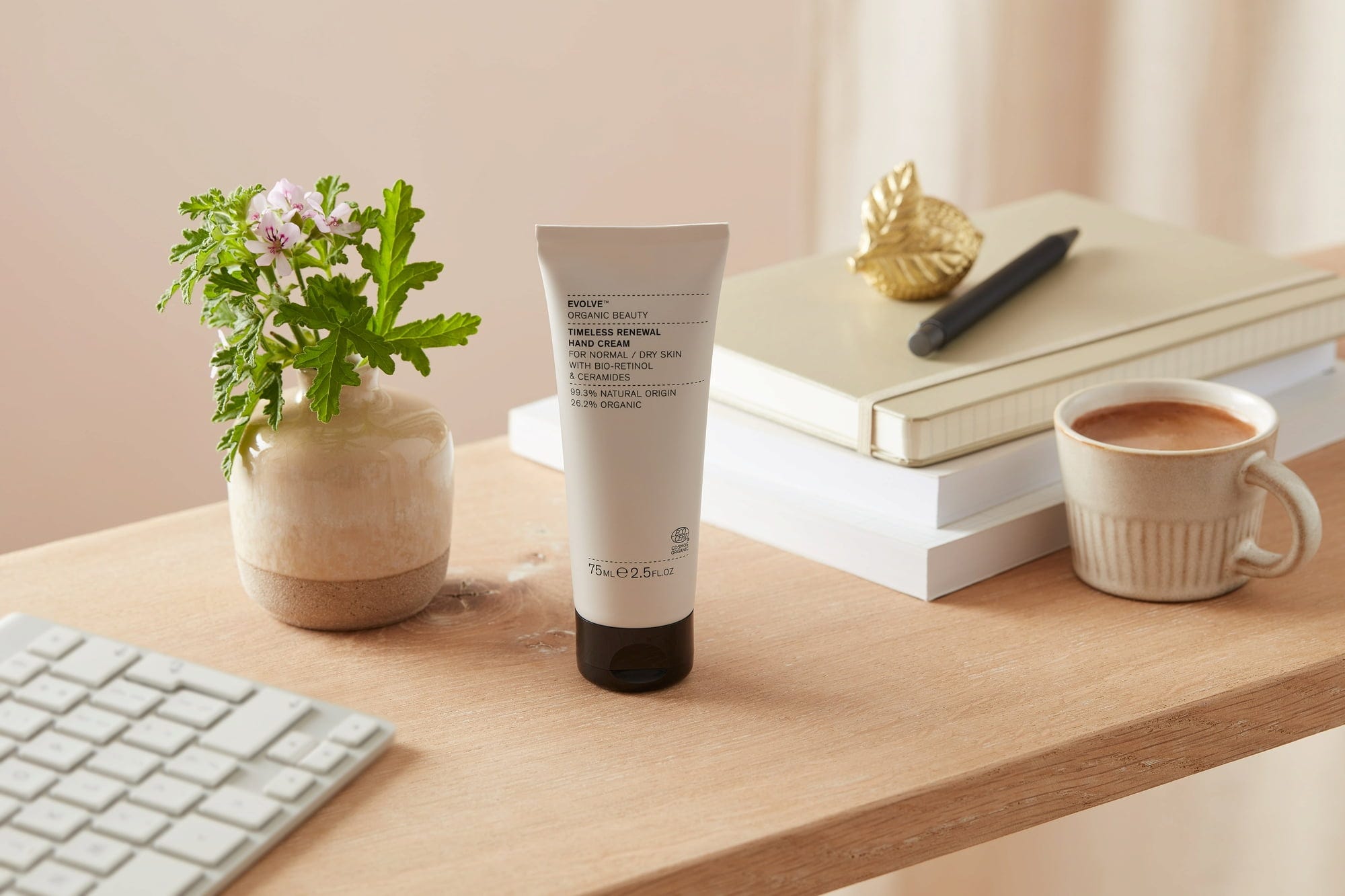 Evolve Organic Beauty  Timeless Renewal Hand Cream, 75 ml