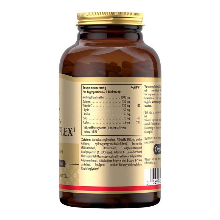 Solgar Haut Haare Nägel Komplex Tabletten, 120 St