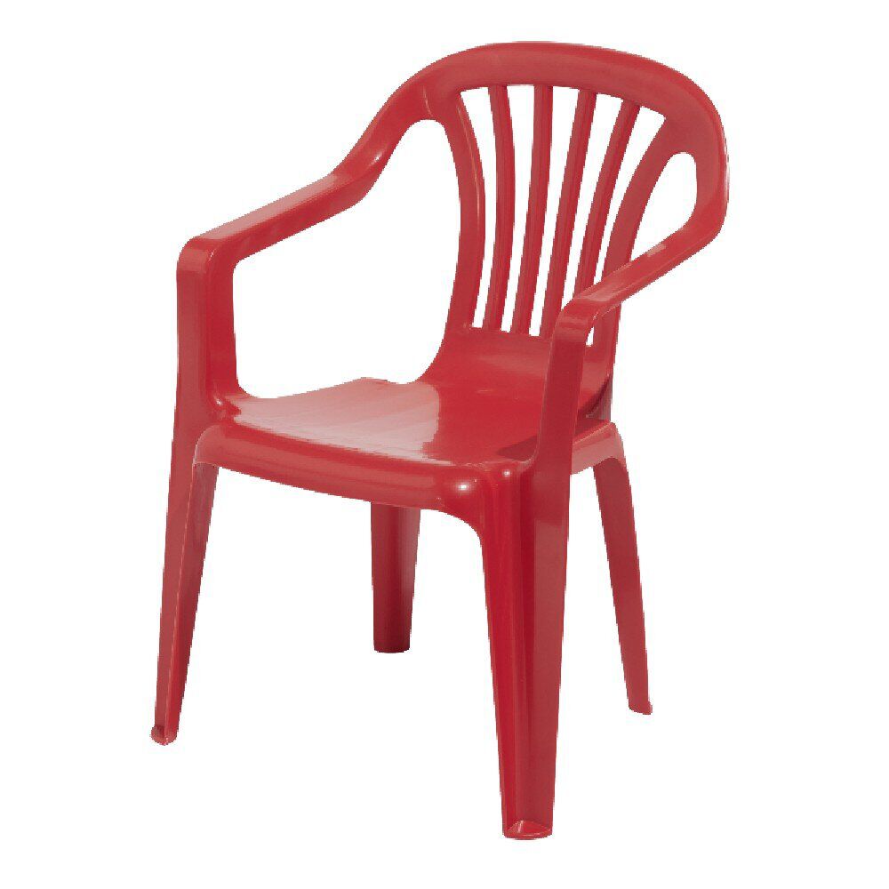 Fauteuil de jardin enfant Viva rouge