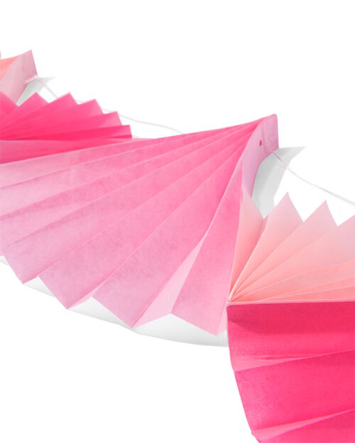 guirlande papier éventails 6m