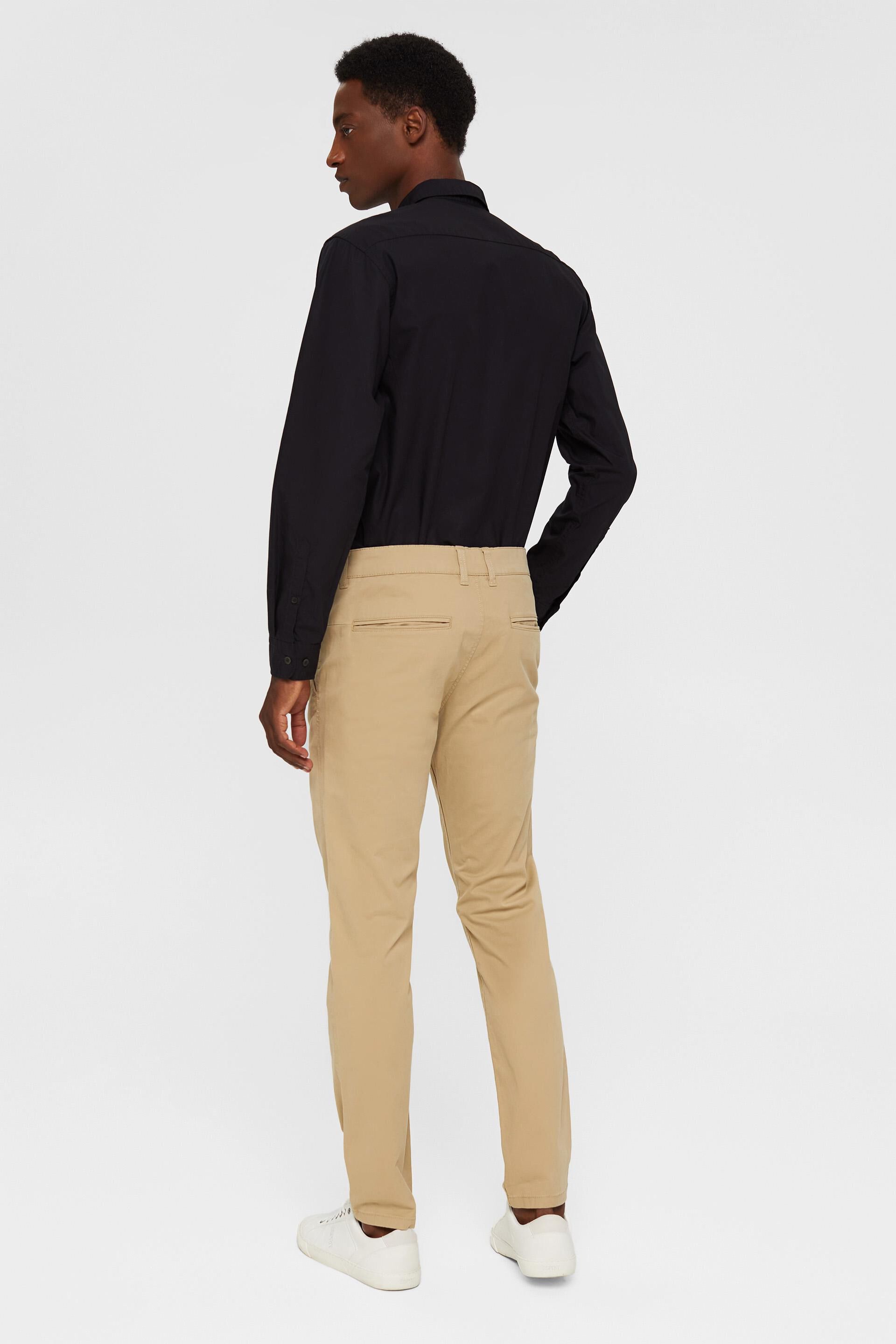 Chino stretch, coton biologique