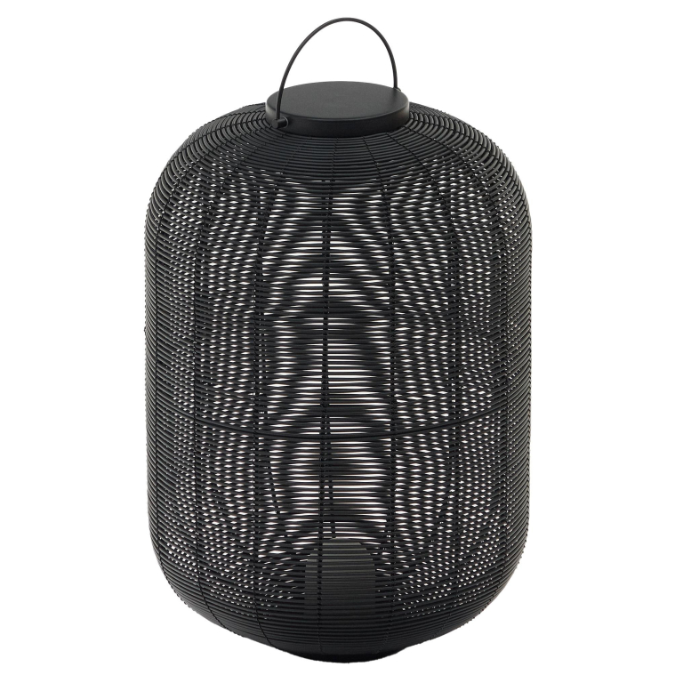 Kave Home Saranella tafellamp H54 zwart