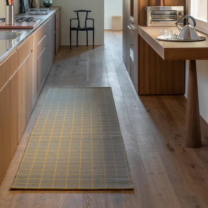 nanimarquina - Tiles 3 Dhurrie Teppich, 160 x 80 cm, bunt