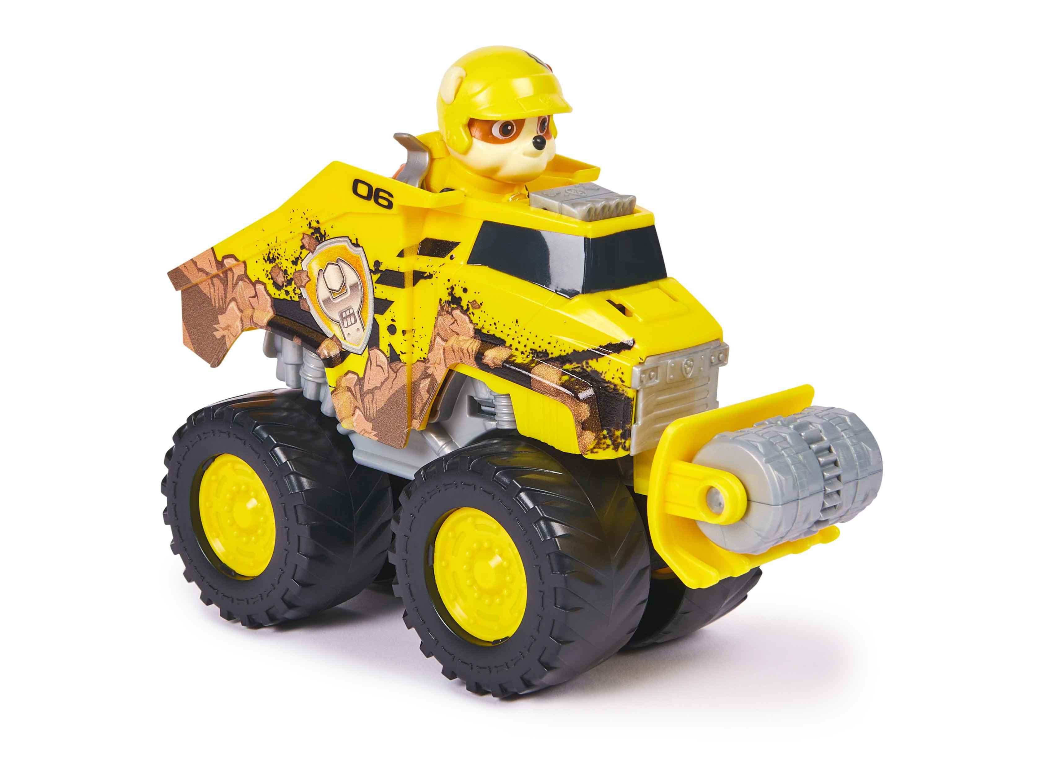 VEÍCULO RUBBLE PATRULHA PATA RESCUE WHEELS