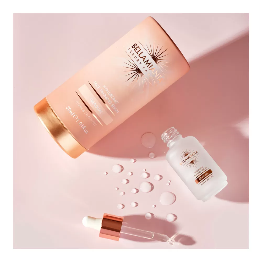 Bellamianta Hyaluronic Face Tanning Serum - 30 ml.