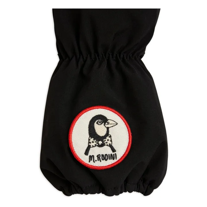 Mini Rodini Moufles Polyester Recyclé Alaska | Noir