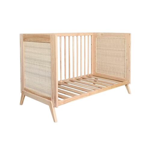 Lit bébé évolutif 60x120 MARELIA BOIS Naturel - THEO