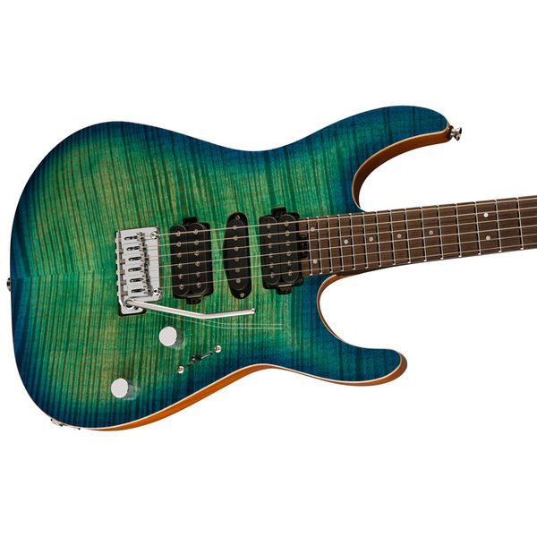 Charvel MJ DK24 HSH Carribean Burst