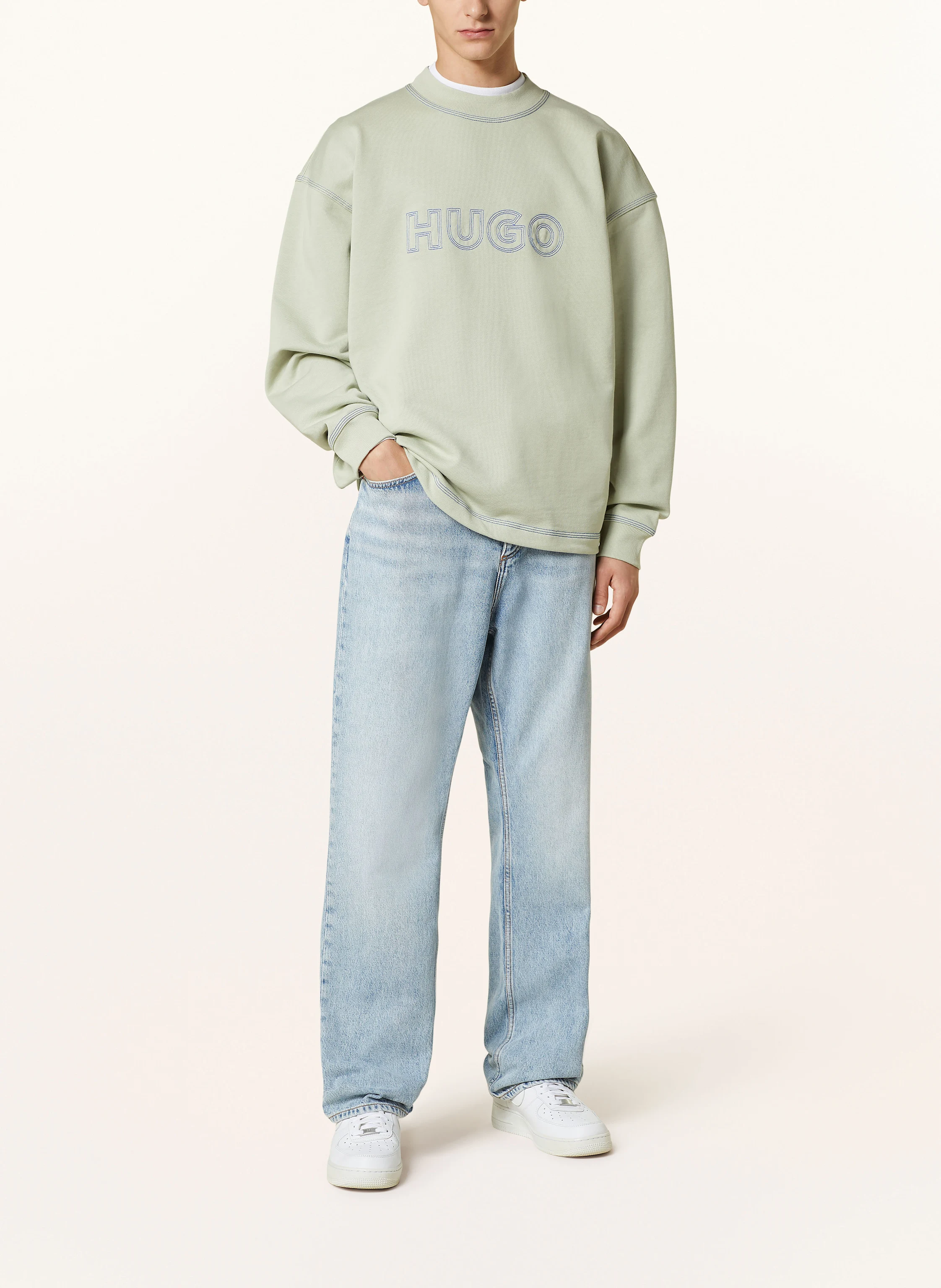 HUGO BLUE Sweatshirt NITLOGOLONG