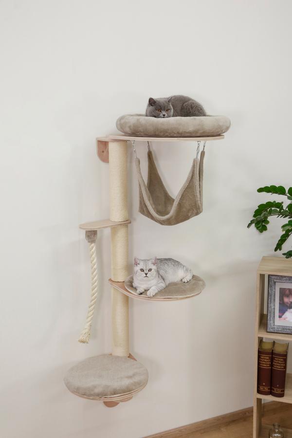 KERBL Wandkratzbaum Dolomit Grappa, beige, ca.