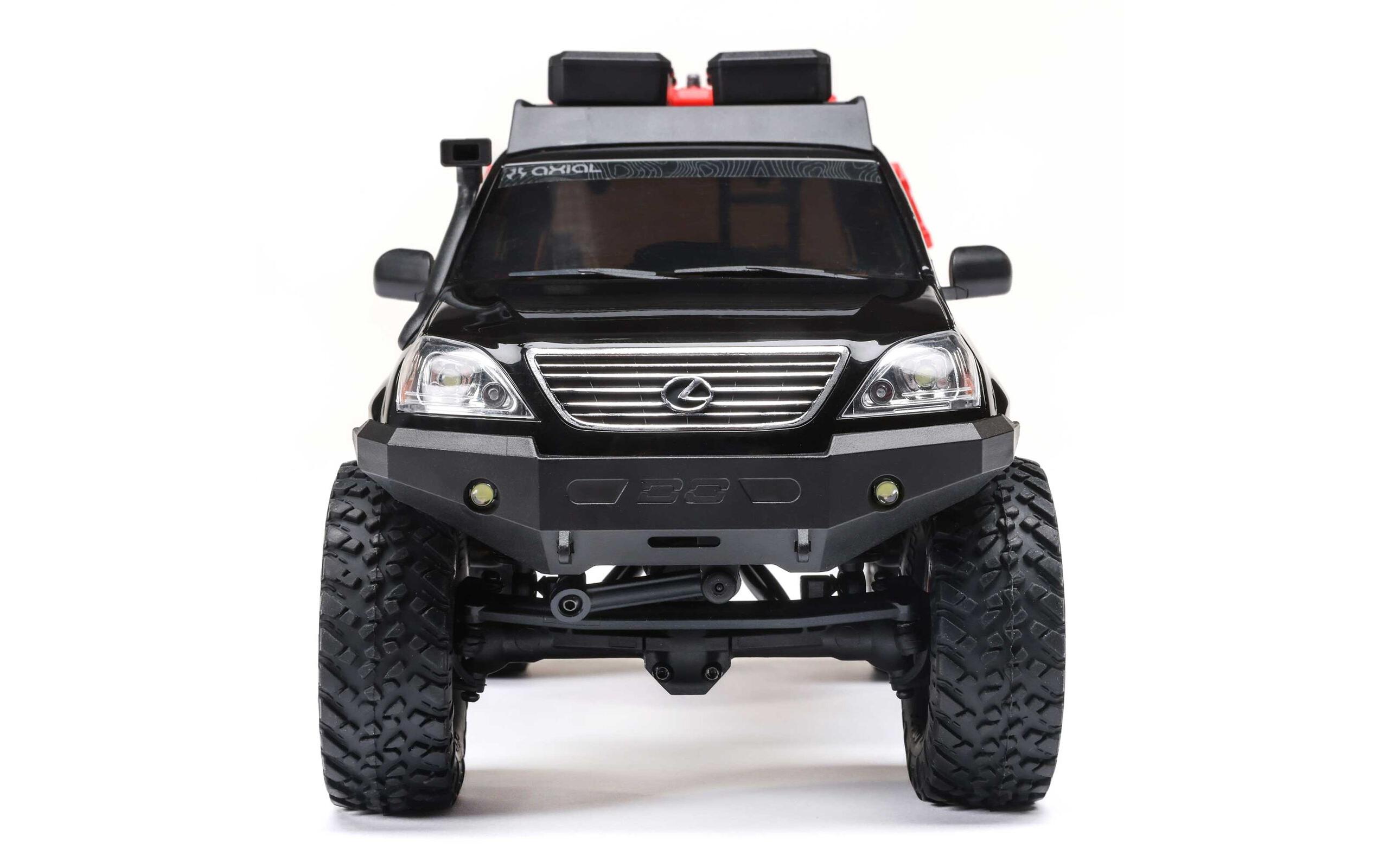 Scale Crawler SCX24 Lexus GX470, Schwarz RTR 1:24<br>Micro Crawler im Massstab 1:24