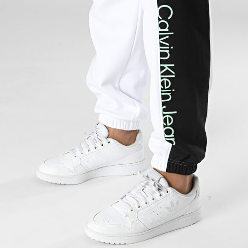 Pantalon Jogging 4052 Blanc Noir