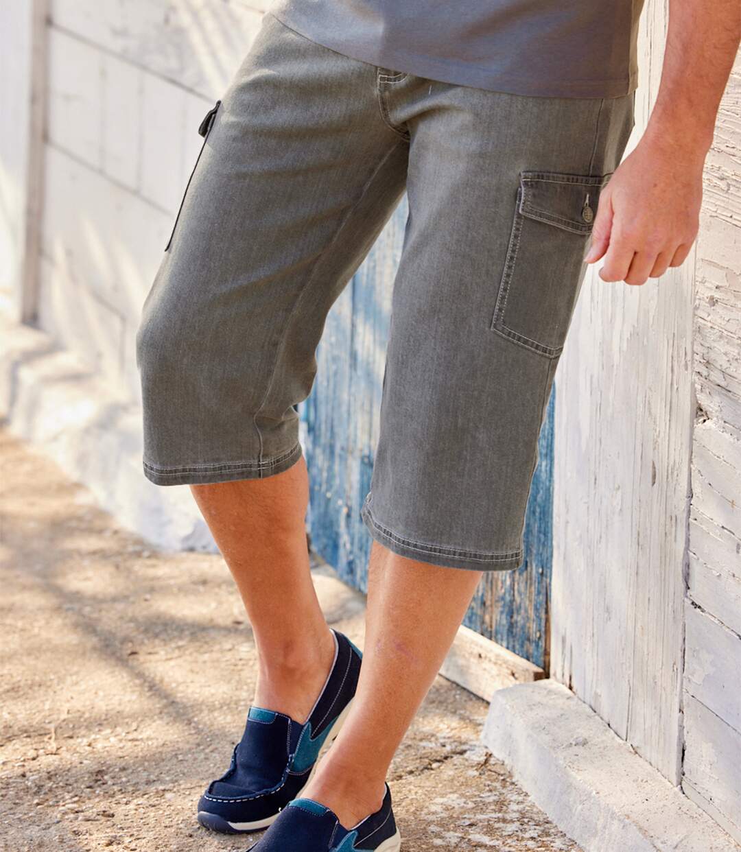 Pantacourt Jean Stretch Confort