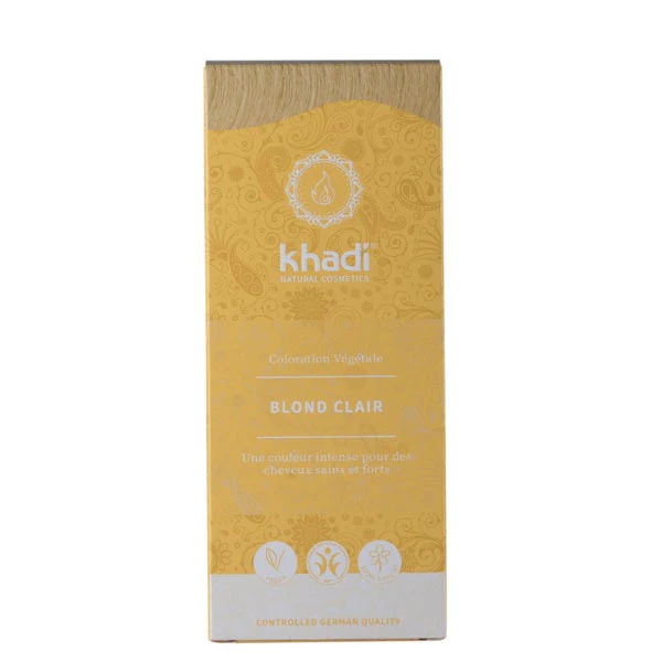Khadi Coloration Végétale - Blond clair 100g