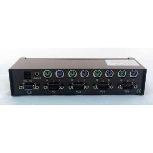 MCL CAS-463 commutateur écran, clavier et souris Noir