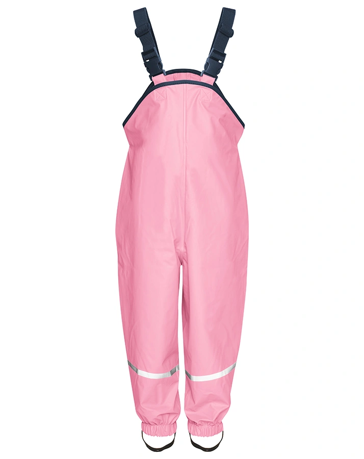 Regen-Latzhose BASIC in rosa (Größe: 86)