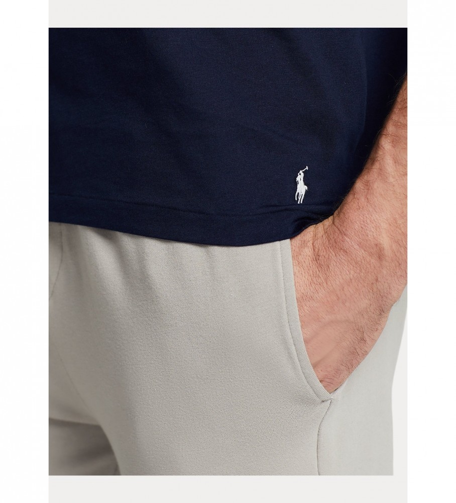 Camisa de pijama azul marinho Ralph Lauren