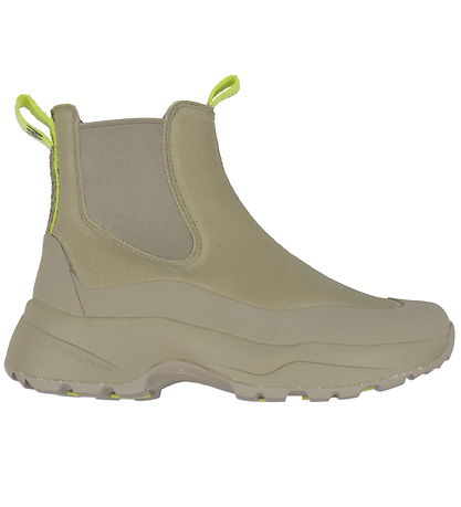 Woden Stiefel - Solveig Suede WP - Silberner Nerz