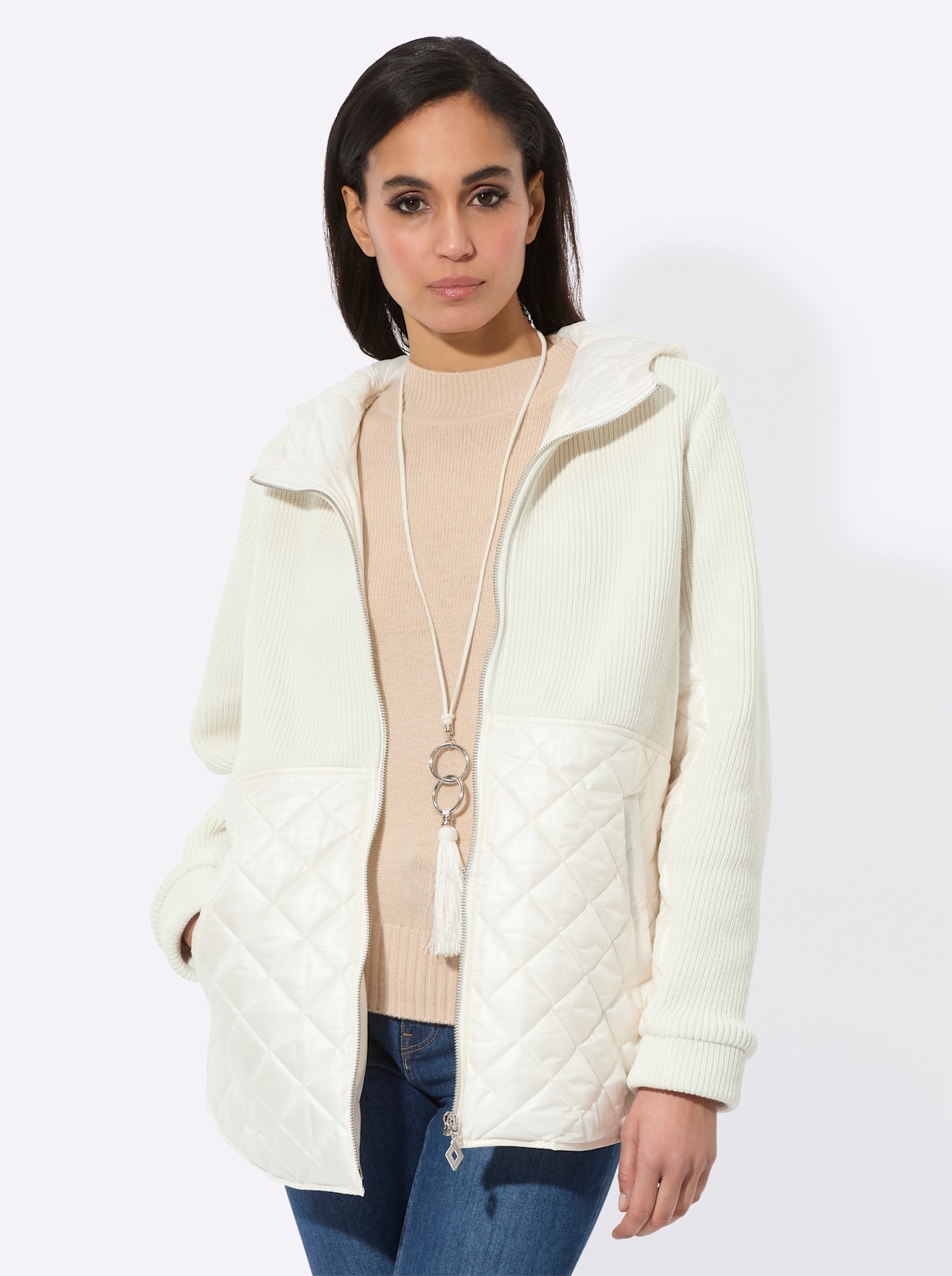 creation L Langjacke mitKapuze