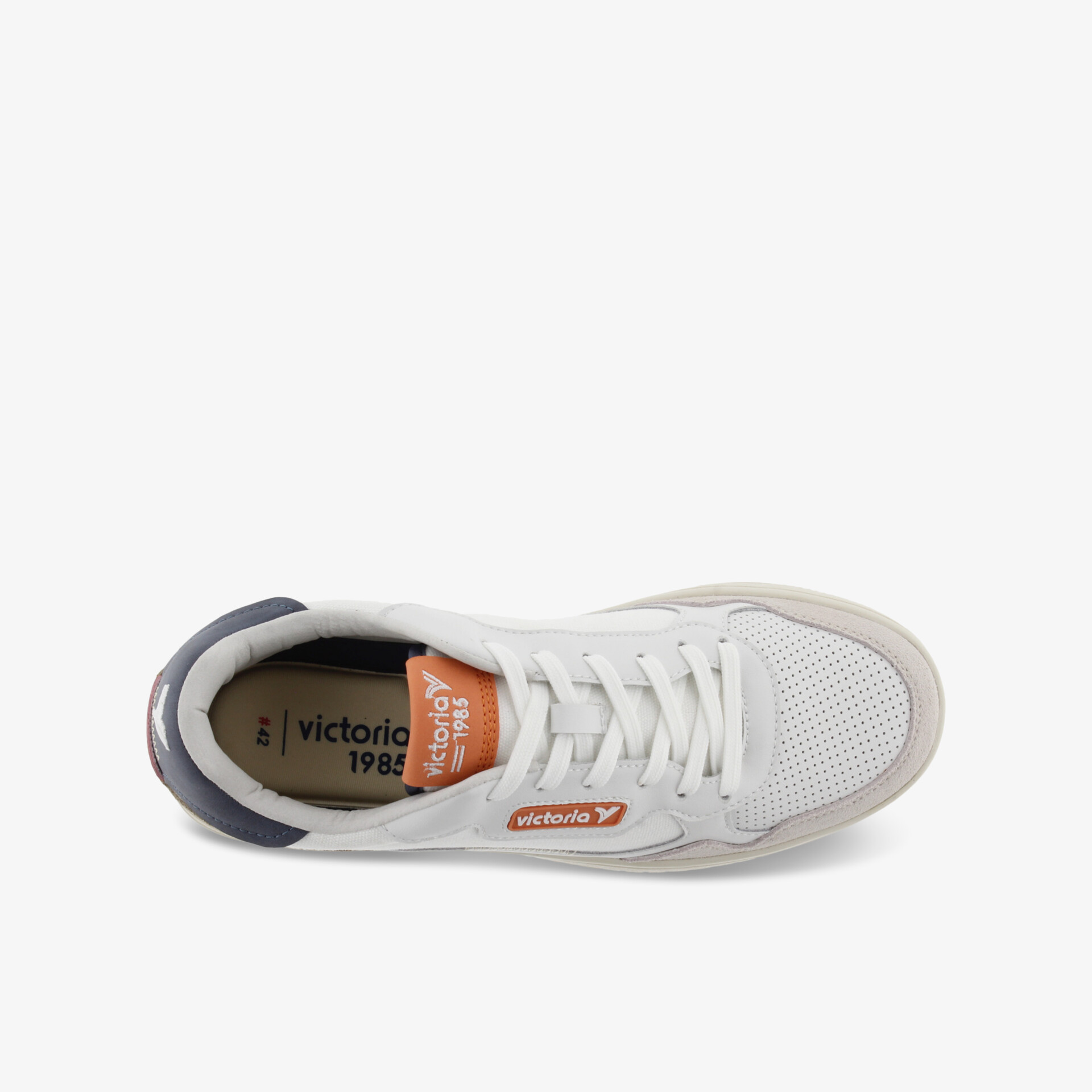 victoria Herren Sneaker Low weiß
