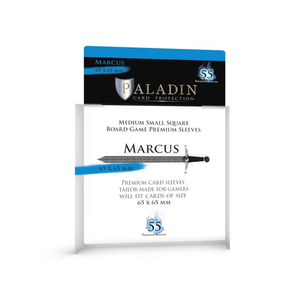 55 Protège Cartes Paladin - Marcus - Medium Small Square 65 x 65 mm