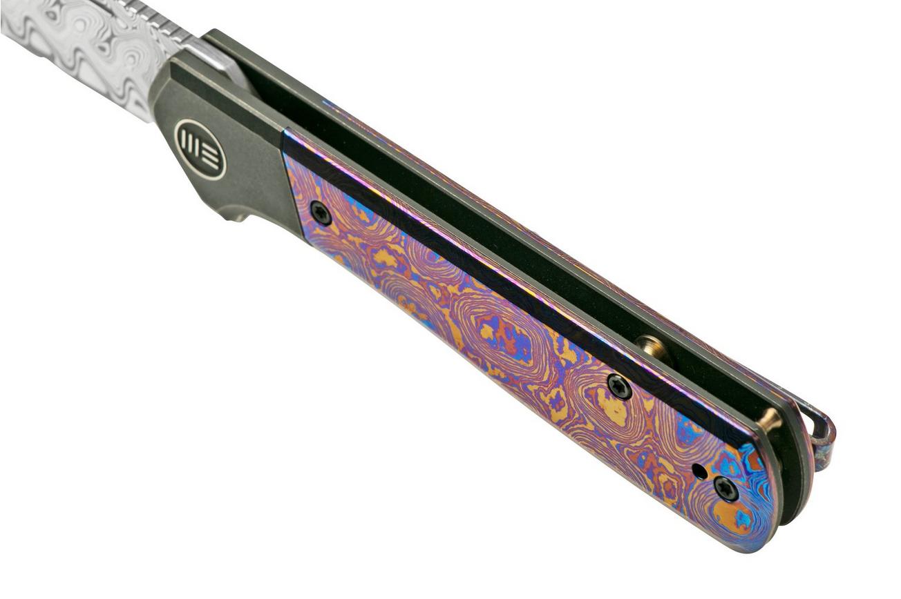 WE Knife Soothsayer WE20050-DS1 Purple Titanium/Timascus, zakmes